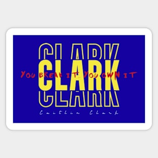 Caitlin Clark Basketball Quote Sticker